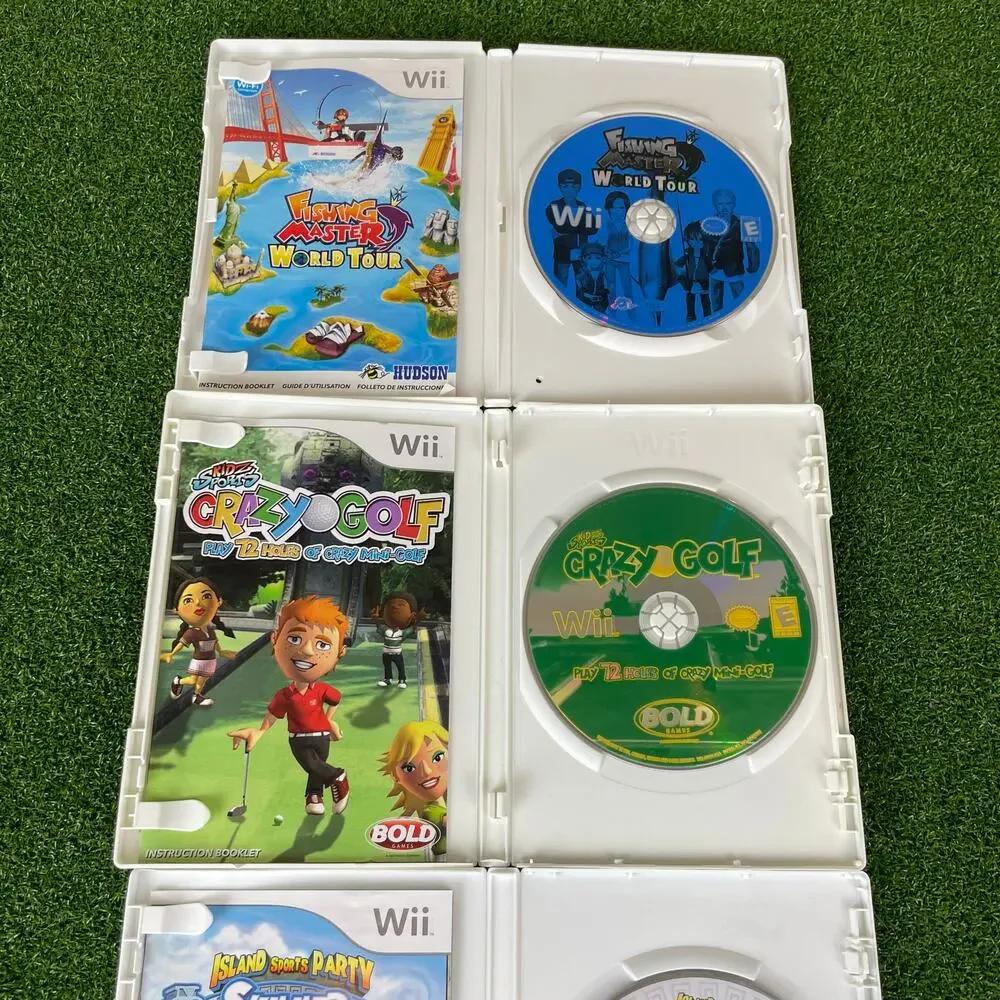 Lot Nintendo Wii Video Game Complete CIB